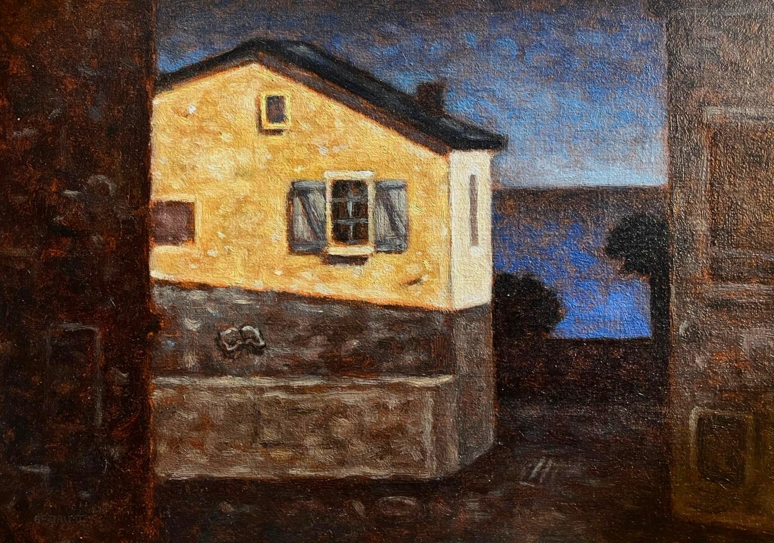 Petit Mur Jaune